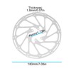 Create idea 2 Pezzi 180 Mm MTB Mountain Bike Rotori