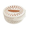Gralara Drain Basket Fruit Drainer Bowl Practical Foldable Handle Removable