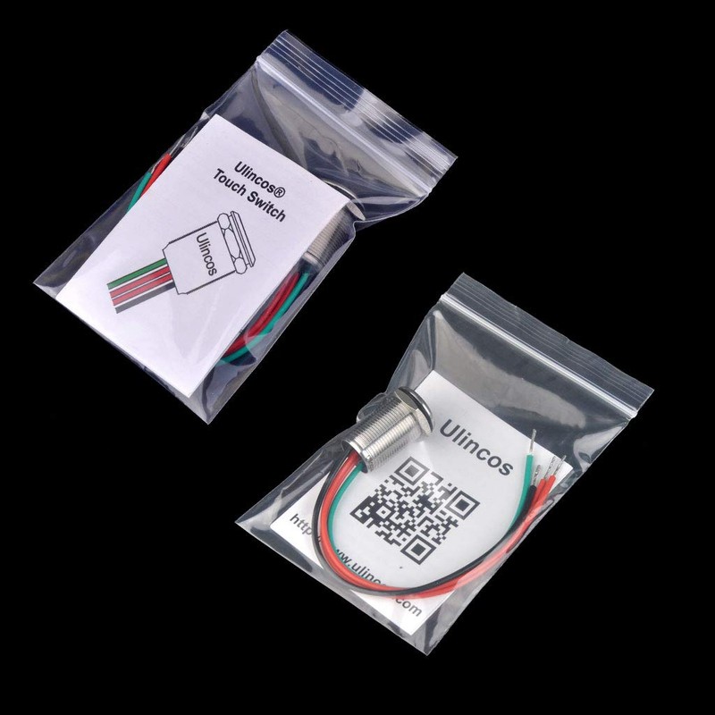 Ulincos Touch Switch UT16F1 Segmented Dimming Switch DC 6V to