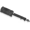Poppstar Audio Jack Adapter 6.3mm Jack Plug to 3.5mm Socket