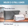 CleverMade Collapsible Laundry Basket 2 Pack – 60L (16 Gal)