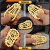 Golden Metal Chain Wheel Cube Chain Gears Linking Bicycle Chain