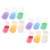 Kisangel Compact Portable Soap Paper Travel Soap Sheets Outdoor Camping