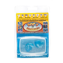 Doc's Proplugs - Medium Solid (Non-Vented), Blue
