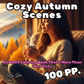 Cozy Autumn Scenes: 50 Unique Scenes from Healing & Cozy to Dark Humor | Explore the Alternative Charm of Pumpkins, Leaves, and Sweaters, Born for You ... Creativity, Relaxation, and a Knowing Smile
