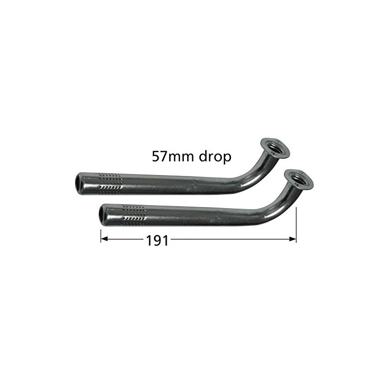 Music City Metals MCM-71602 Replacement Zinc plated steel 2-pc venturi
