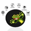MIYASANG Merry Green Frog Spare Tire Cover Animal Happy Paw