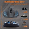 New Oversized Bicycle seat,Extra Wide Comfortable Bike seat for Men