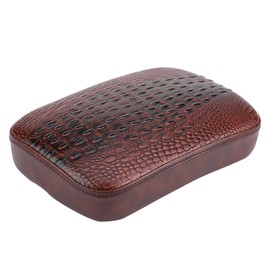 Motorcycle Suction Cup Rear Pillion Passenger Pad Seat for Bobber Chopper (#5)