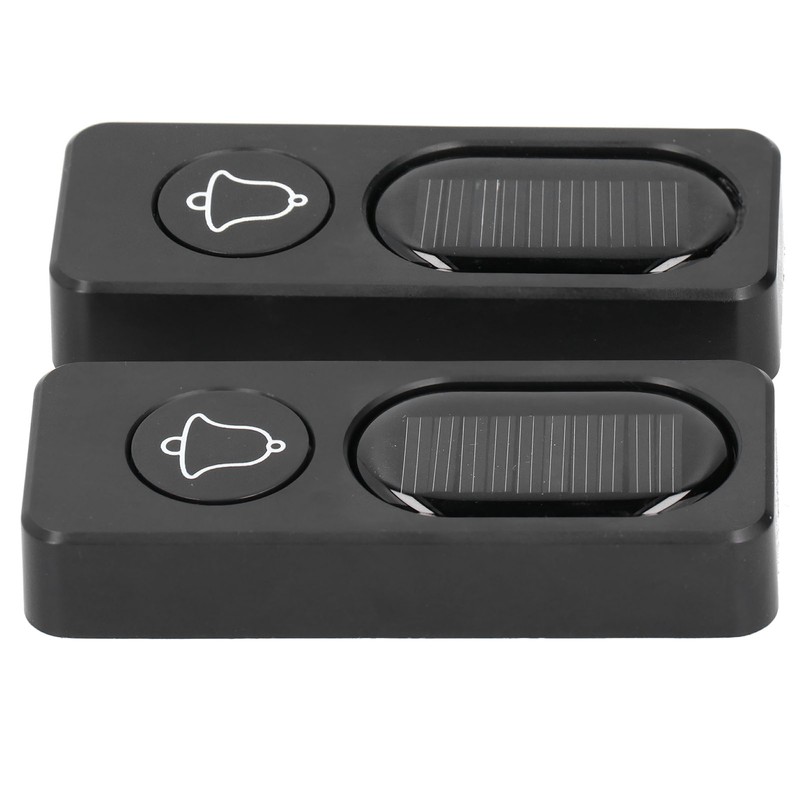 Wireless Door Bell Alarm System Waterproof Solar Electric Doorbell with