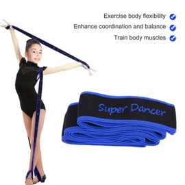 Tone Me Up Band, Dance Posture Bands, Yoga Resistance Band, Elastic Stretch Belt, Latin Dance Training, Rubber Band, Exercise Loops, Gymnastics Bands, Training Resistance Bands, 8 Loops for Dancing