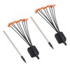 2Set Solar Bee Garden Lights IP65 Waterproof 8 LED Decorative