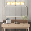Aipsun Gold Vanity Lights for Bathroom Modern LED 4 Lights