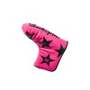 BACK SPIN! Star Pattern Putter Club Headcover Backspin (Pink)