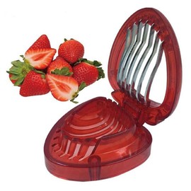 Strawberry Slicer - Strawberry - Size - Blade - Cloves - Fruit - Cutter - Slicer - Slicer - Slices - Random Color - Kitchen - Home - Accessories - Tools