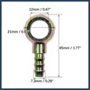 INFINAUTO Car 1/4" 6mm ID Hose Barb 12mm Banjo Fitting