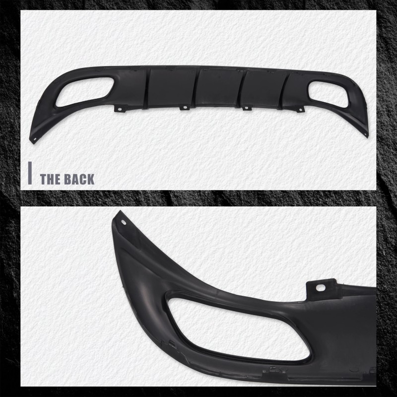 Rear Diffuser Compatible for 2015-2024 Dodge Charger RT & SXT