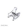 Unbranded Free Motion Clear Open Toe PresserFoot, 4128606, HUSQ/VIK Desinger