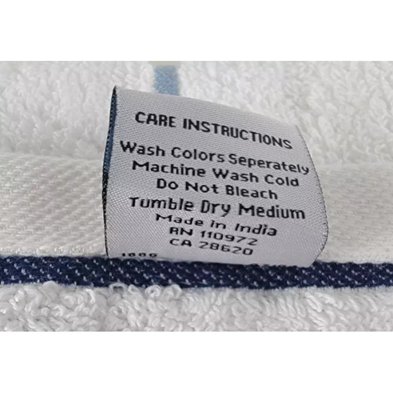 Manchester Mills (2 Pack) Pacific Bay Pool Towel White w/