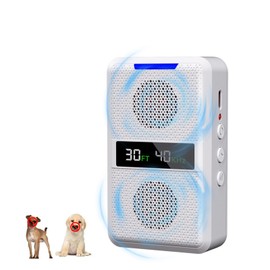 FORTSPANG Ultraschall Hunde-Anti-Bell-Gerät – Einstellbare Frequenz & Reichweite | Type-C Aufladbar | Sicher & Wasserdicht | Für Innen & Außen, Geeignet für alle Hunde