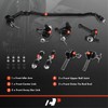 A-Premium Set of 8, Front Sway Bar Link, Upper Ball