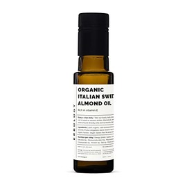 Erbology Aceite de almendra dulce orgánico prensado en frío, 100 ml  3.4 fl oz                                                                        