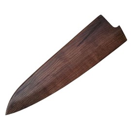 UCCKEYI Chef's Knife Sheath Gyuto Magnetic Saya Knife Wood Blade Guard Case Knife Sheath Knife Sheath (240MM)