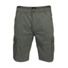 Xact Men's Cotton Twill Cargo Shorts, Regular Fit (Asphalt) 42
