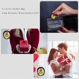 ARVOV Pocket Penguin Hug, Penguin Gift, Penguins Small Hug, Encouraging Gifts, Comfort Gifts, Get Well Soon Gift, Mini Penguin Toy Decoration