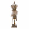 16-Inch Hollywood Platinum and Gold Glitter King Nutcracker