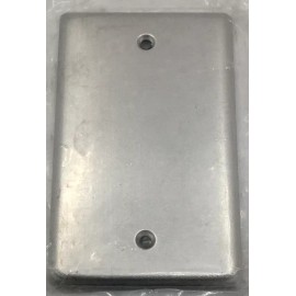 Killark 1FB KILLARK COVER ALUMINUM 1-GANG FOR DUPLEX RECEPTACLE