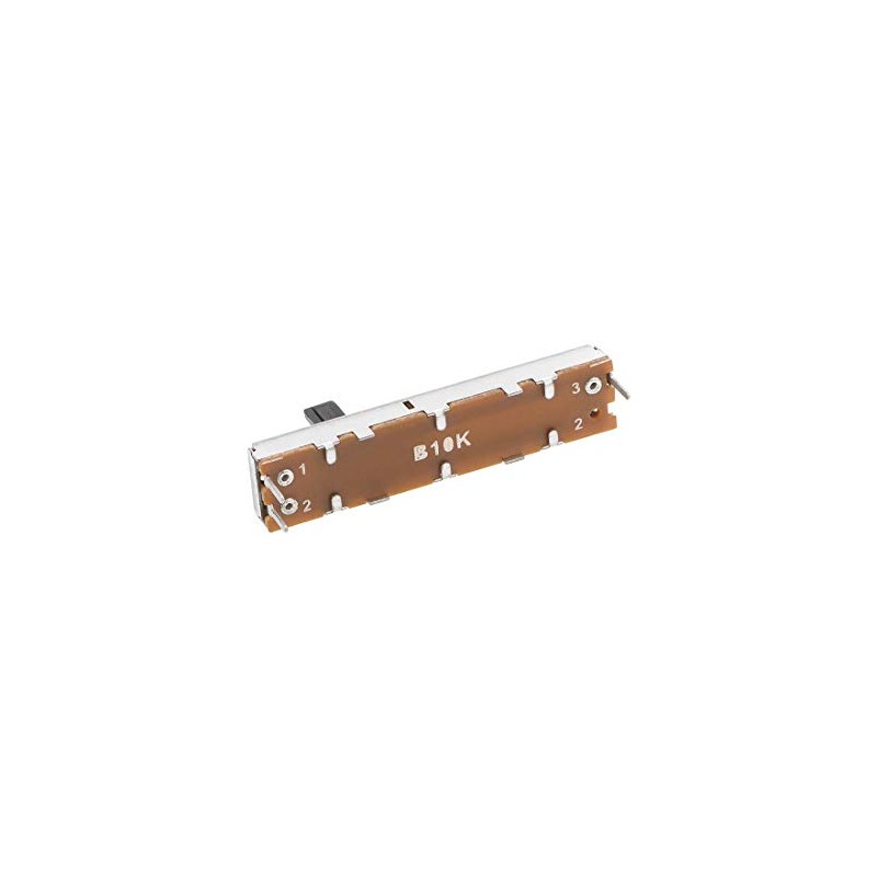 sourcing map 5pcs Fader Variable Resistors Mixer 45mm Straight Slide