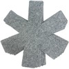 Rosenstein & Söhne Pot Mats: Set of 5 Felt Pan