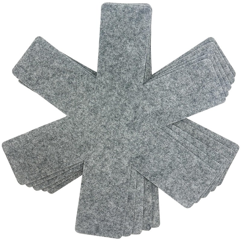 Rosenstein & Söhne Pot Mats: Set of 5 Felt Pan