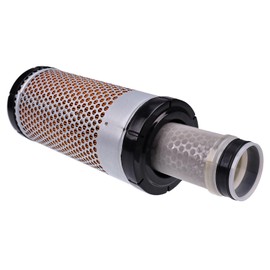 IEQFUE Air Filter Set RD158-42270 RD158-42280 Compatible with Kubota Excavators KX040-4 John Deere Excavators 30G 35G 50G