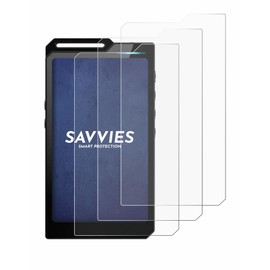Savvies 6 Pack Screen Protector compatible with Hiby R4 Protection Film Clear