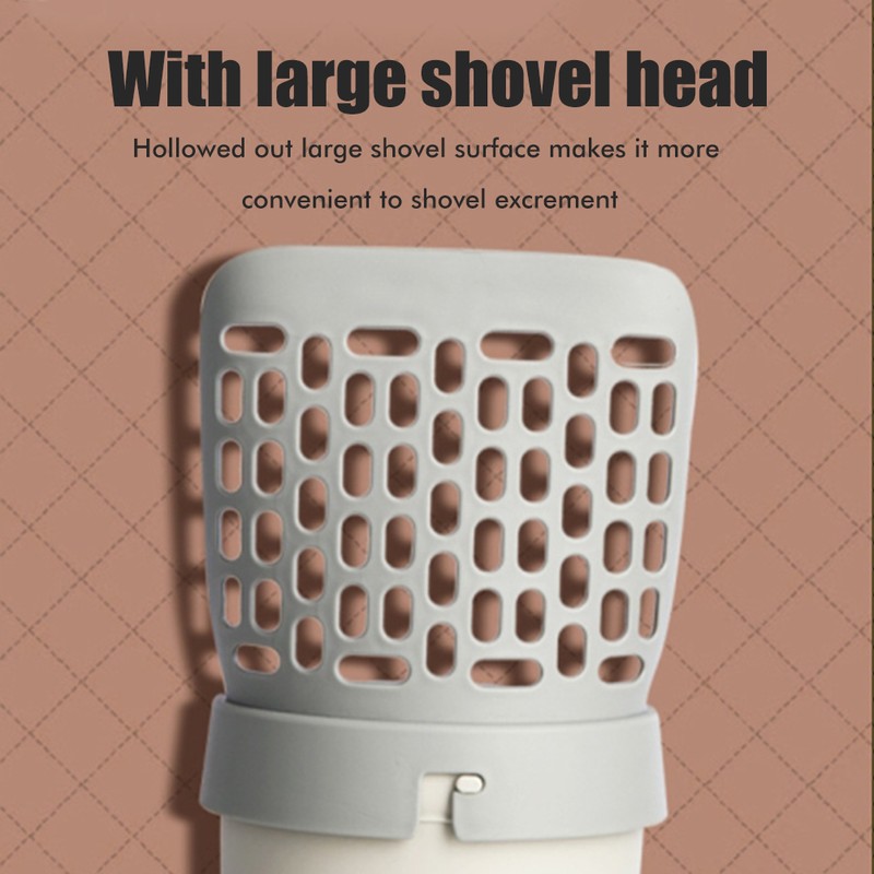 One Piece Cat Litter Shovel with Waste Container Cat Litter