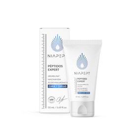 Crema para Rostro y Cuello  Con Argirelina, Niacinamida y cido Hialurnico  Ligera e Hidratante  50 ML  1 Pack                                         