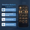 Replaced Remote Control Compatible with Klipsch Sound Bar Speaker RSB-3