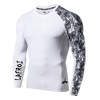 LAFROI Men's Long Sleeve UPF 50+ Baselayer Skins Performance Fit
