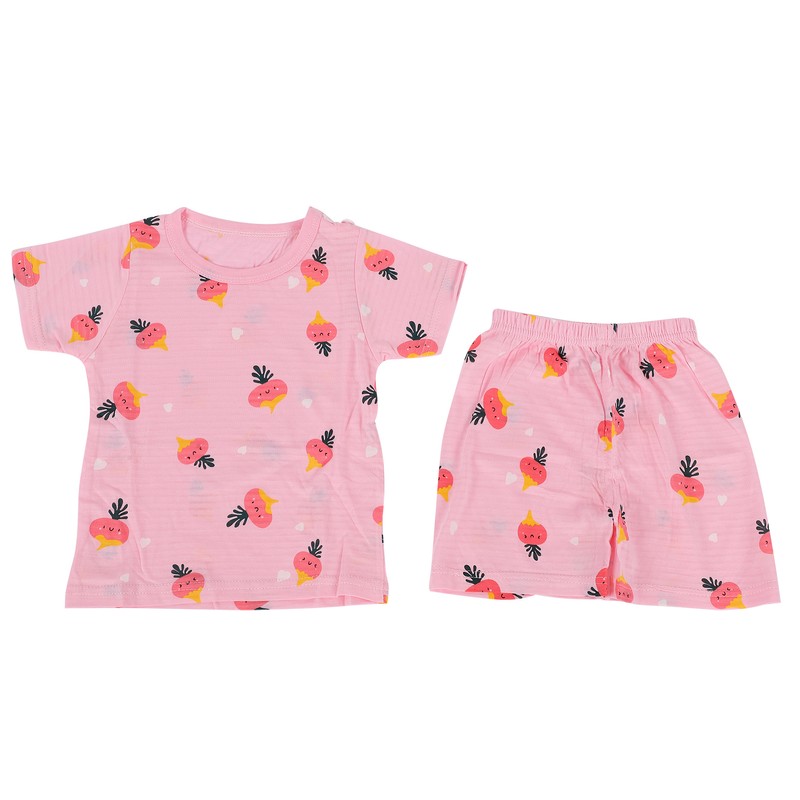 Baby Short Sleeve TShirt Short Pants Breathable Summer Clothes Pajamas