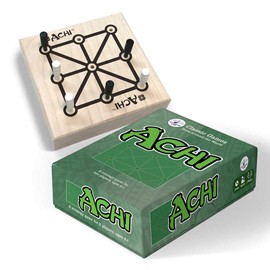 Achi Strategy peg Game from Ghana