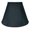 Royal Designs Deep Empire Lamp Shade, Black, 8 x 14