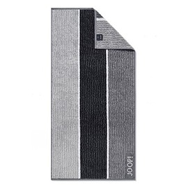 JOOP! Signature Lines 1658 Guest Towel 97 Black 30 x 50 cm