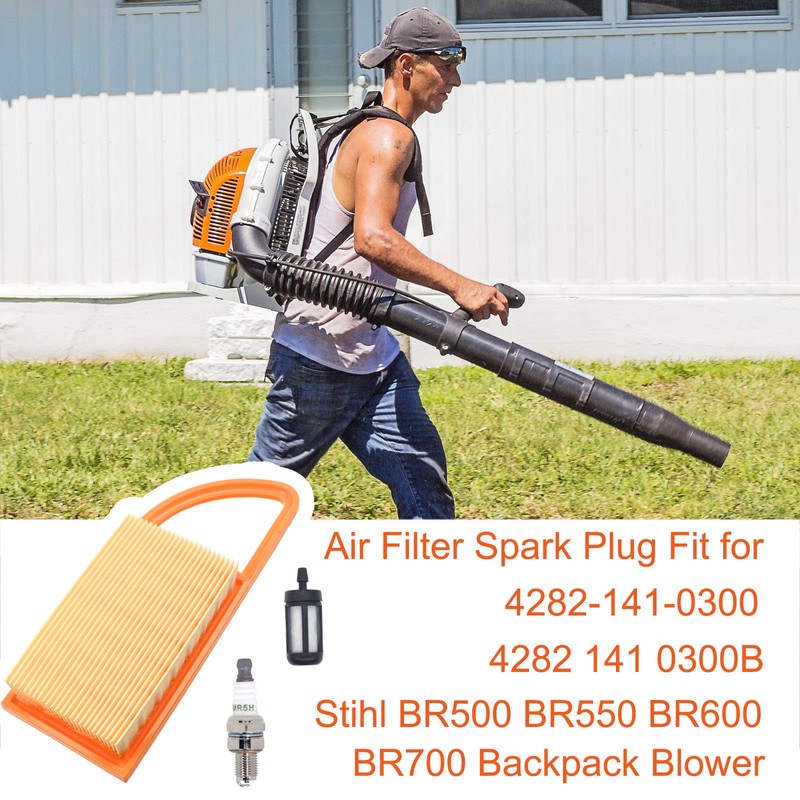 FitBest Air Filter Tune-Up Kit for Stihl BR500 BR550 BR600