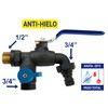 S&M 180040 Antifreeze Garden Faucet with Two Outlets and Automatic