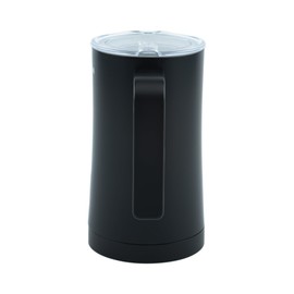 MOPHOM Milk Frother, 4 in 1 Electric Milk Steamer,11.84oz/350ml Automatic Warm and Cold Foam frother for Coffee, Latte, Macchiato, Cappuccino, Hot Chocolate,From the Makers of Mophom 400W,Black