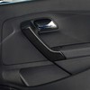 2 pezzi auto braccioli porta adesivi cover in fibra di