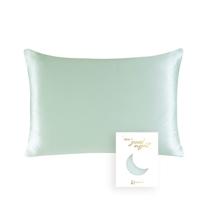 townssilk Both Side 100% 19mm Silk Pillowcase 50x75cm Pillow Case