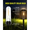 TrustWheel Solar Garden Light Replacement Bulbs, Warm White 3000K 0.5W